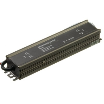 Блок живлення 100W 12V 8.3A металевий корпус, IP67, герметичний, для зовнішнього і внутрішнього застосування