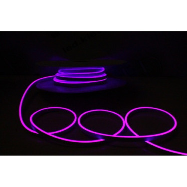 Світлодіодний гнучкий неон міні 12V, LED NEON MINI - 13х5мм, колір світіння - фіолетовий