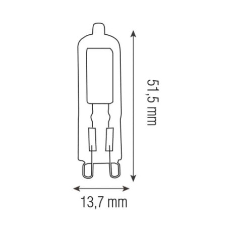 Світлодіодна COB LED лампа 3W 300Lm 4200K