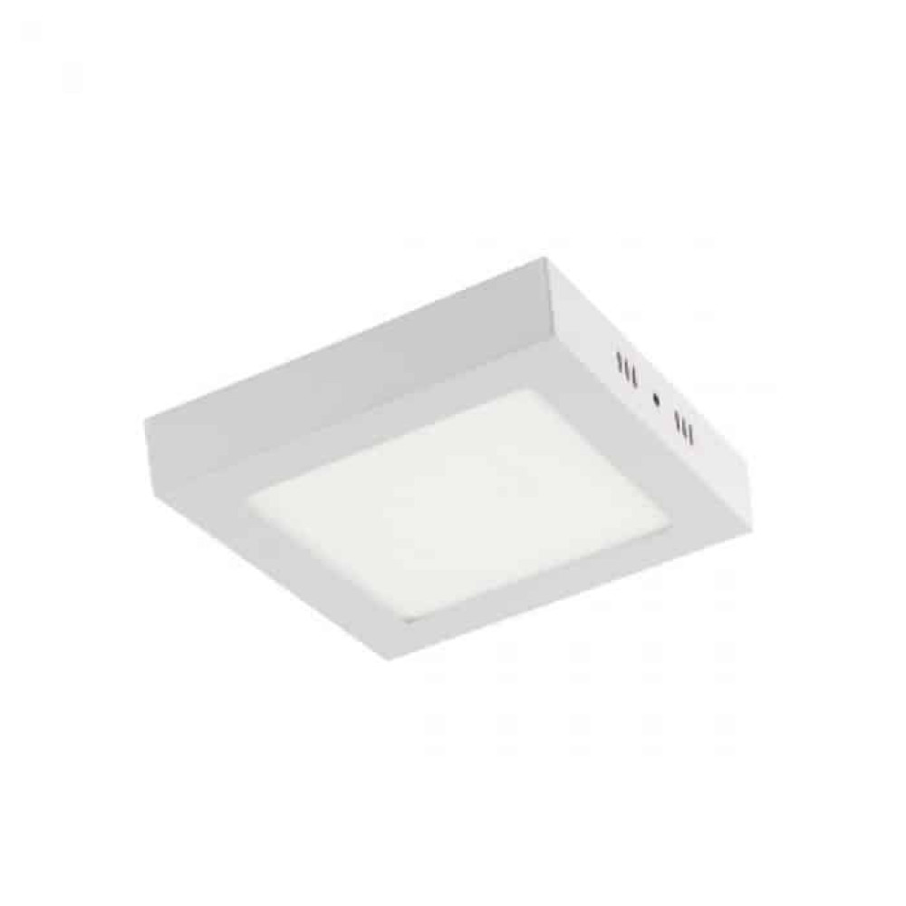 Світлодіодний LED світильник 12W 6400K 840Lm 159мм білий квадратний