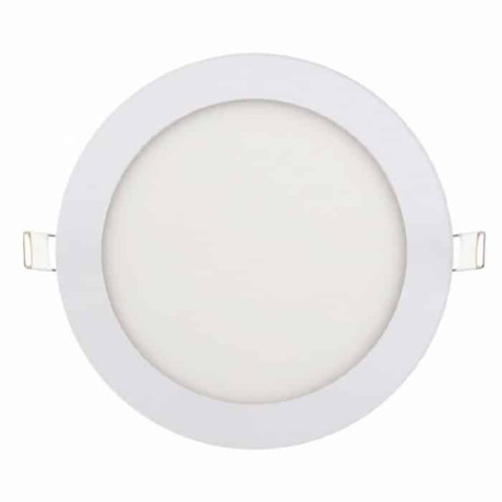 Світлодіодна LED панель 15W 4200K 900Lm врізна d-190мм кругла біла