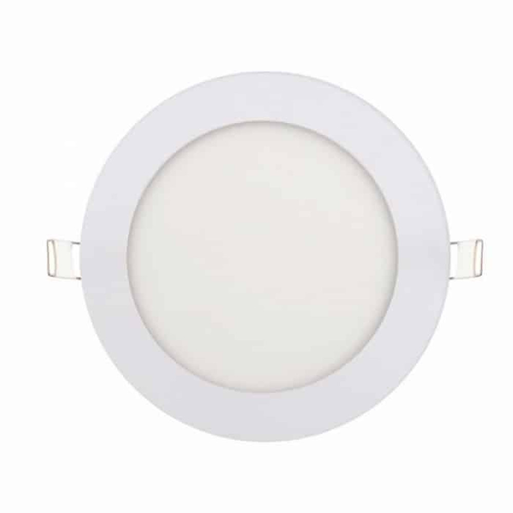 Світлодіодна LED панель 9W 4200K 540Lm врізна d-146мм кругла біла Світлодіодна LED панель 9W 4200K 540Lm врізна d-146мм кругла біла
