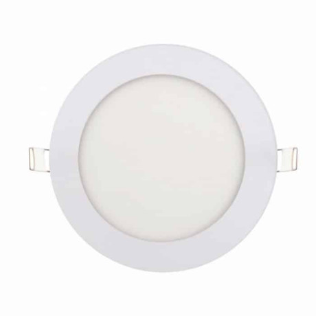 Світлодіодна LED панель 9W 4200K 540Lm врізна d-146мм кругла біла