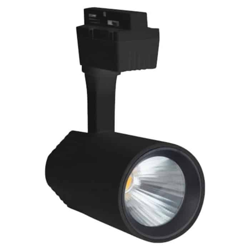 Світлодіодний LED світильник трековий COB LED 36W 4200K 2880Lm чорний