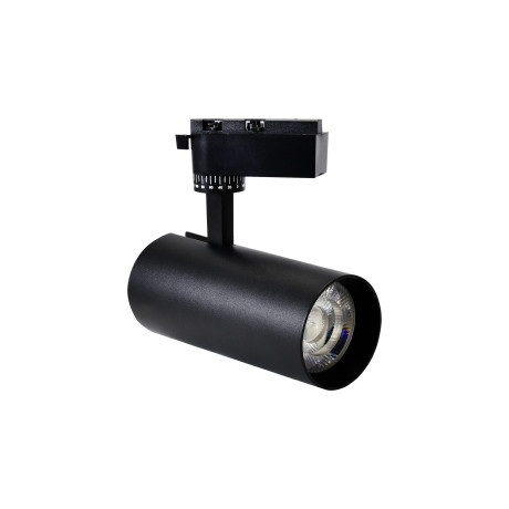 Світлодіодний LED світильник трековий COB LED 20W 4200K 1700Lm чорний