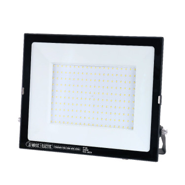 Світлодіодний LED прожектор 200W 6400K 18000Lm IP65 чорний