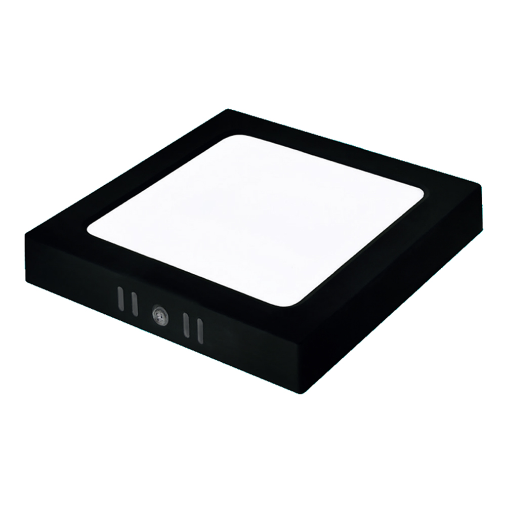 Світлодіодний LED світильник 24W 3CCT 2270Lm ІР20 218х32мм чорний квадратний