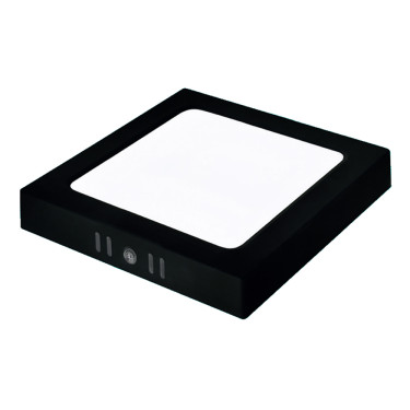 Світлодіодний LED світильник 24W 3CCT 2270Lm ІР20 218х32мм чорний квадратний