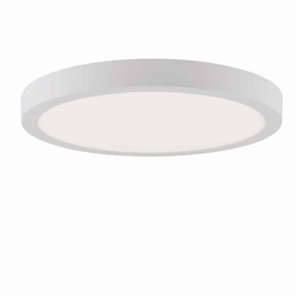 Світлодіодний LED світильник 28W 6400K 1960Lm 287мм білий круглий
