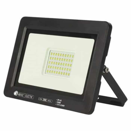 Світлодіодний LED прожектор 50W 6400K 5500Lm IP65 чорний