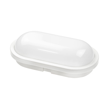 Світлодіодний LED світильник 15W 4200K 1500Lm IP65 115х215мм овальний білий