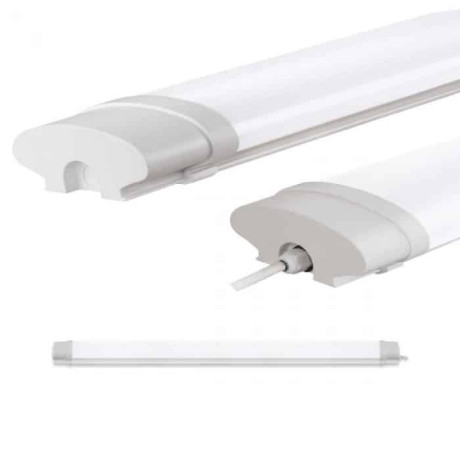 Світлодіодний LED світильник вологозахищений 72W 6400K 5760Lm IP65 1242x118,4мм білий