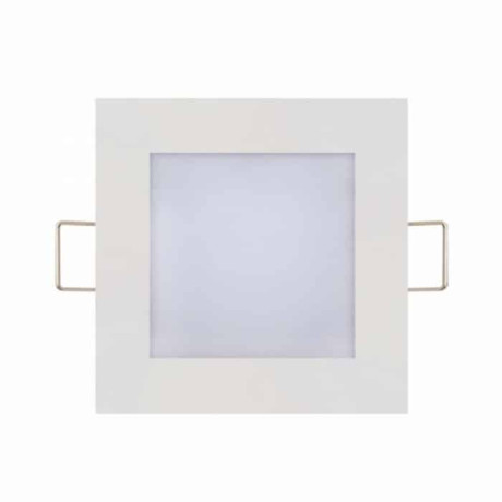 Світлодіодна LED панель 6W 6400K 270Lm врізна 113,5мм квадратна біла