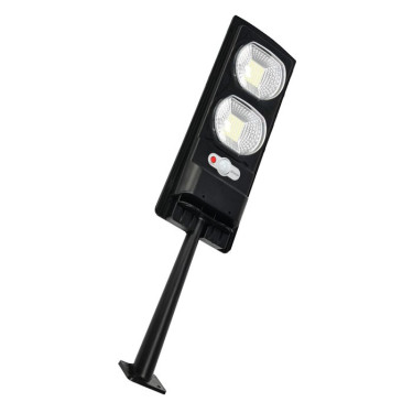 Світлодіодний LED прожектор консольний з фотосенсором на сонячній панелі 20W 6400K ІР65 230Lm 2-3м чорний