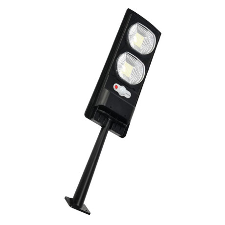 Світлодіодний LED прожектор консольний з фотосенсором на сонячній панелі 20W 6400K ІР65 230Lm 2-3м чорний