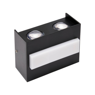 Світлодіодний LED світильник садово-парковий 7W 4200K 442Lm IP65 настінний чорний Світлодіодний LED світильник садово-парковий 7W 4200K 442Lm IP65 настінний чорний