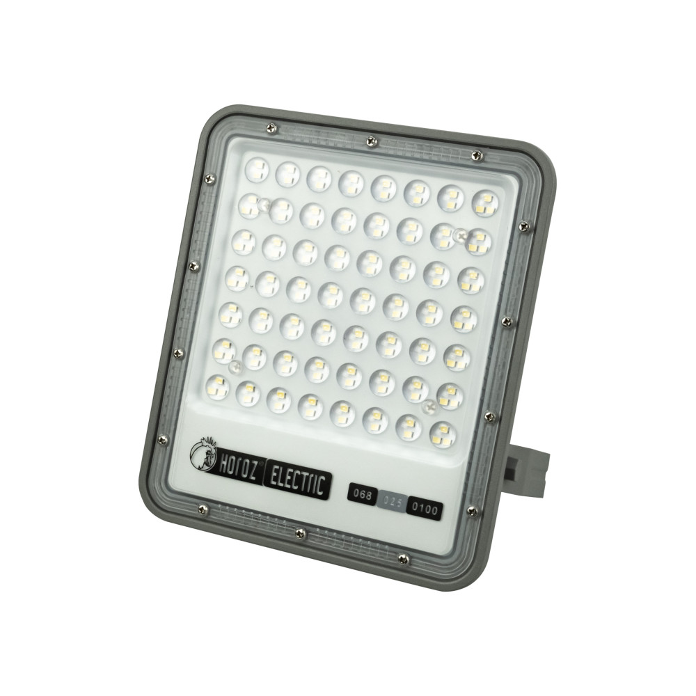 Світлодіодний LED прожектор 100W 6400K 10000Lm IP65 сірий
