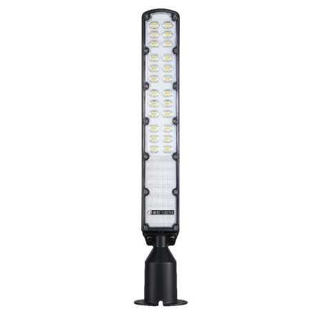 Світлодіодний LED прожектор консольний поворотний 100W 6400K 12000Lm IP65 76.3x596.7мм чорний