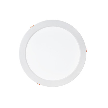 Світлодіодний LED світильник 24W 3CCT 2270Lm врізний d-220мм білий круглий