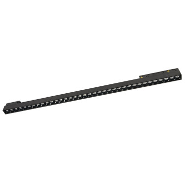 Світлодіодний LED світильник трековий лінійний магнітний 18W 4200K 1620Lm 48V DC чорний