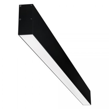 Світлодіодний LED світильник 40W 3CCT 3200Lm 30х1200мм чорний