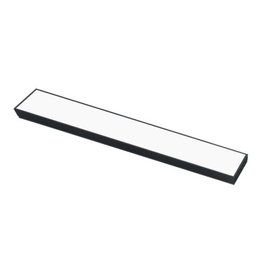 Світлодіодний LED світильник підвісний 60W 3CCT 4800Lm 150х42х1180мм чорний