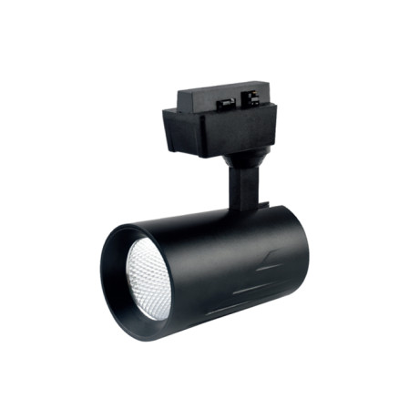 Світлодіодний LED світильник трековий COB LED 40W 3CCT 3200Lm чорний