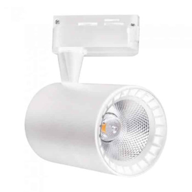 Світлодіодний LED світильник трековий COB LED 10W 4200K 650Lm білий