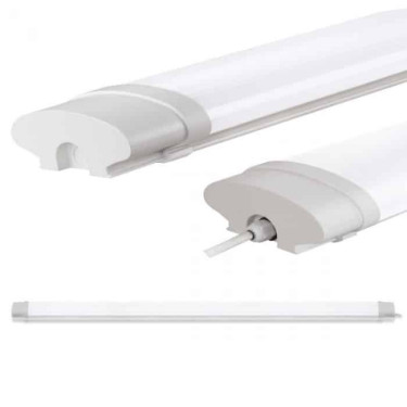 Світлодіодний LED світильник вологозахищений 90W 6400K 7200Lm IP65 1542x118,4мм білий