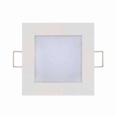 Світлодіодна LED панель 6W 4200K 270Lm врізна 113,5мм квадратна біла Світлодіодна LED панель 6W 4200K 270Lm врізна 113,5мм квадратна біла