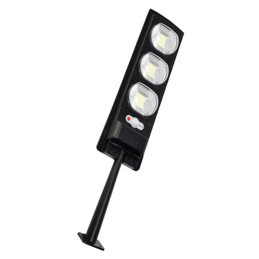 Світлодіодний LED прожектор консольний з фотосенсором на сонячній панелі 30W 6400K ІР65 300Lm 2-3м чорний