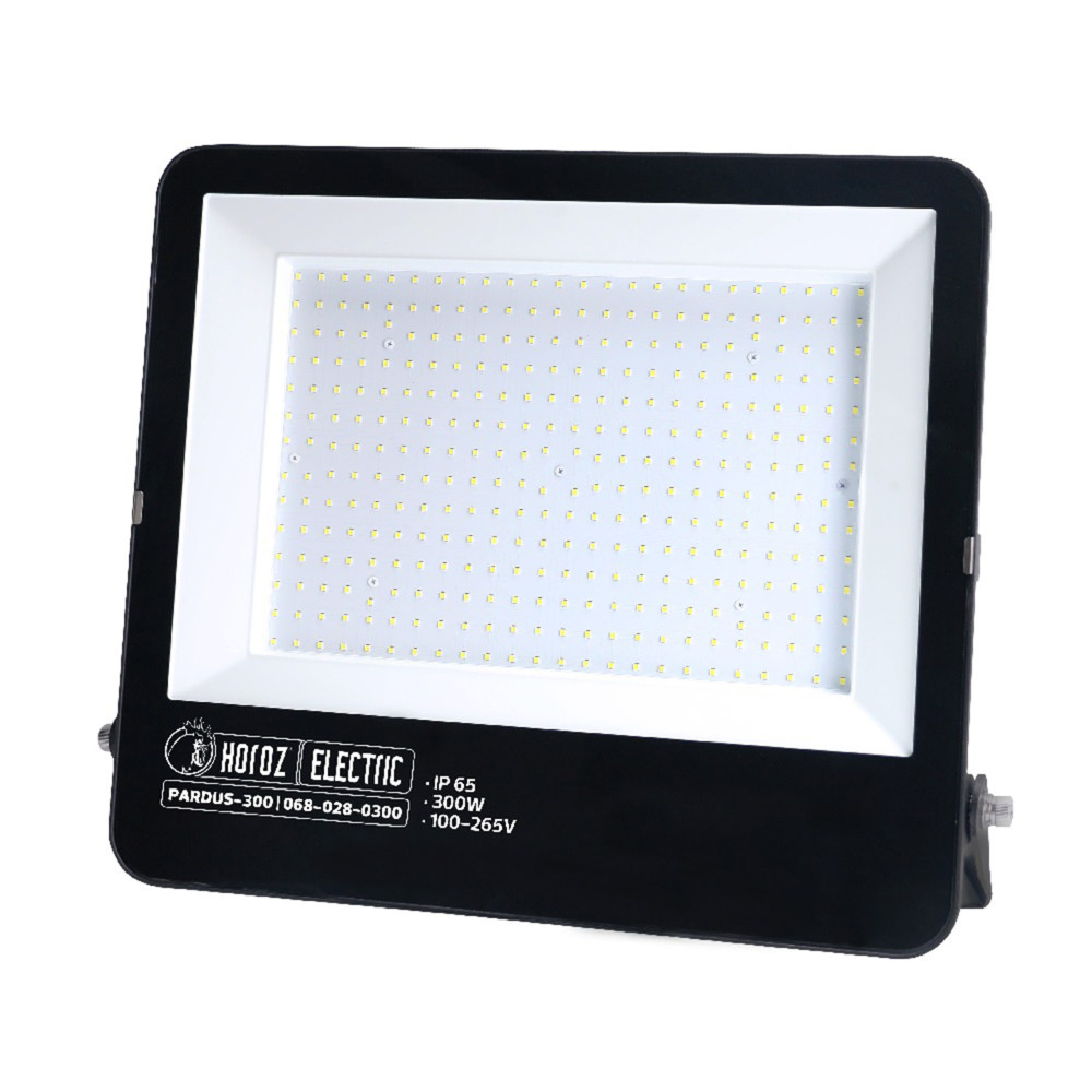 Світлодіодний LED прожектор 300W 6400K 27000Lm IP65 чорний