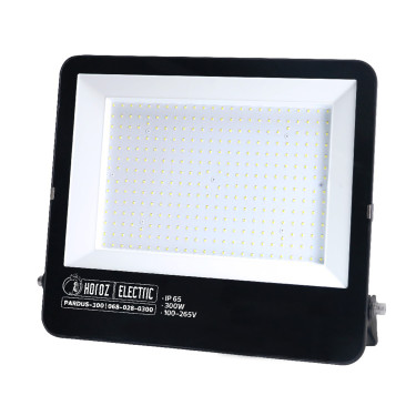 Світлодіодний LED прожектор 300W 6400K 27000Lm IP65 чорний
