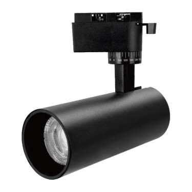 Світлодіодний LED світильник трековий COB LED 20W 3CCT 1700Lm чорний
