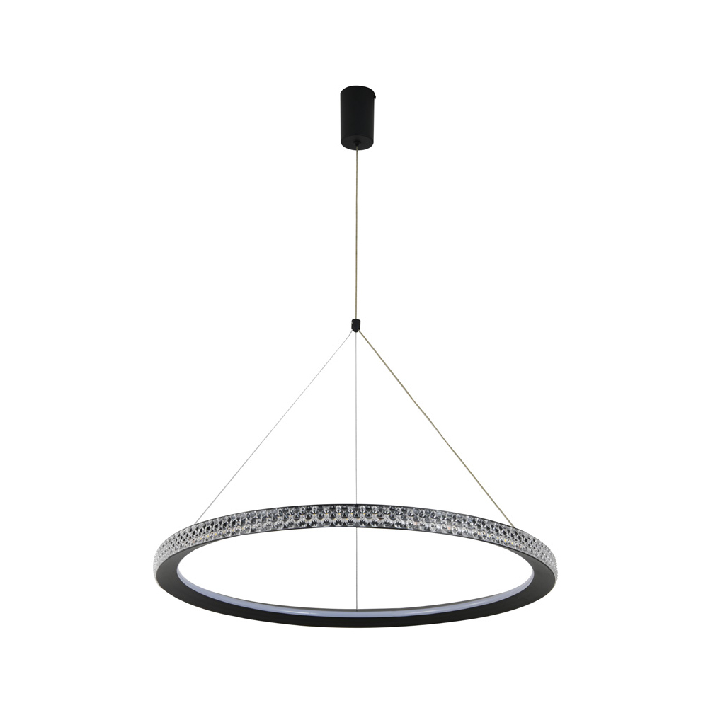 Світлодіодний LED світильник 55W 4000K 3300Lm 600мм чорний