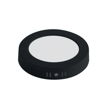Світлодіодний LED світильник 12W 3CCT 1050Lm ІР20 140х32мм чорний круглий