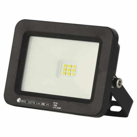 Світлодіодний LED прожектор 10W 6400K 1100Lm IP65 чорний