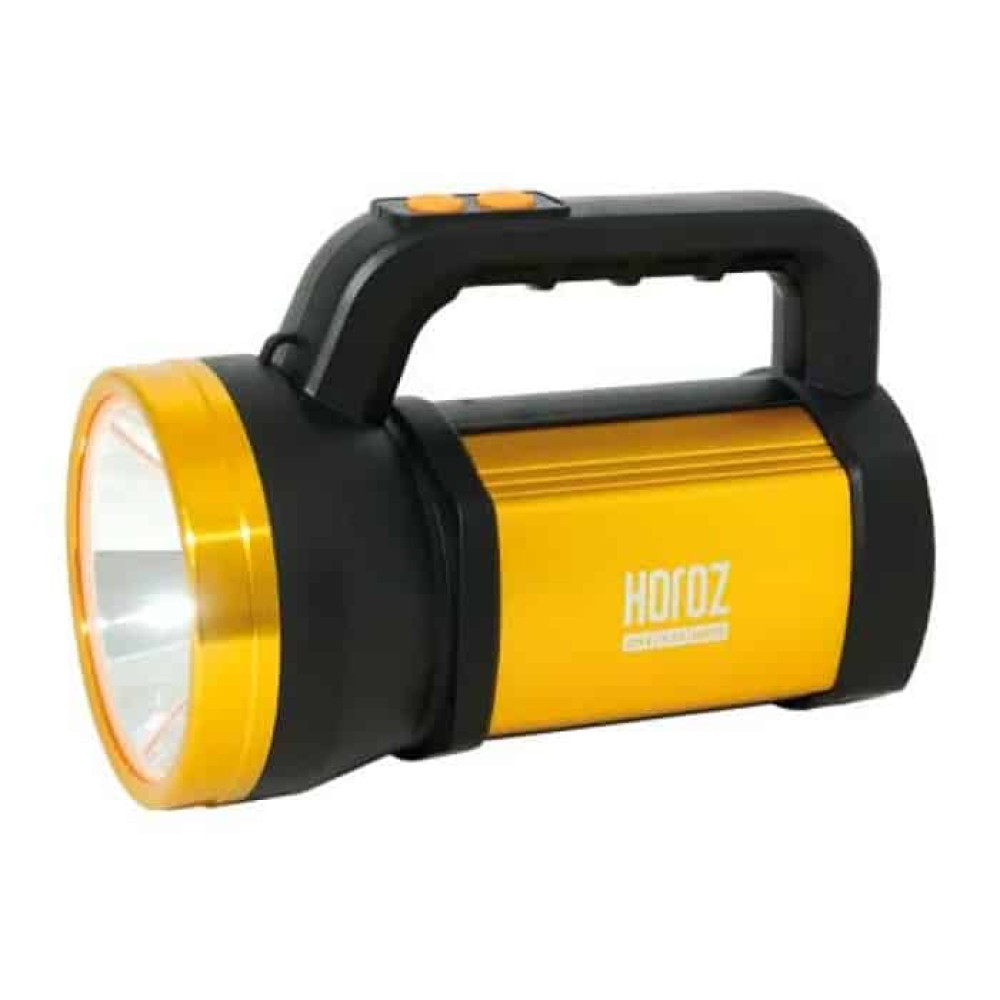 Ліхтарик світлодіодний акумуляторний 5W 420Lm IP20 ручний жовтий