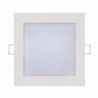 Світлодіодна LED панель 15W 6400K 900Lm врізна 194,5мм квадратна біла