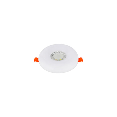 Світлодіодний LED світильник 12W 3000K-6500K 960Lm врізний d-120 мм білий круглий