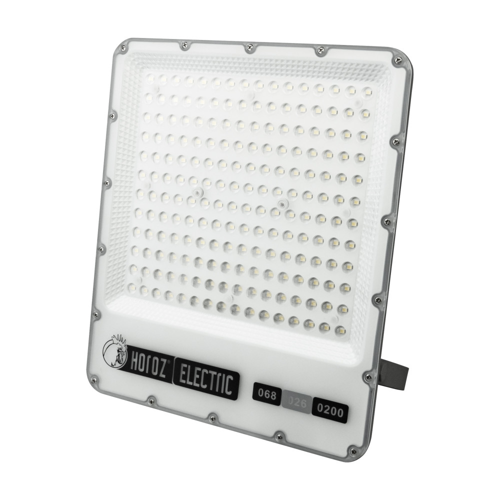 Світлодіодний LED прожектор 200W 6400K 24000Lm IP65 сірий