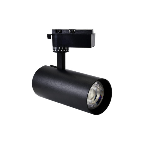 Світлодіодний LED світильник трековий COB LED 30W 4200K 2400Lm чорний