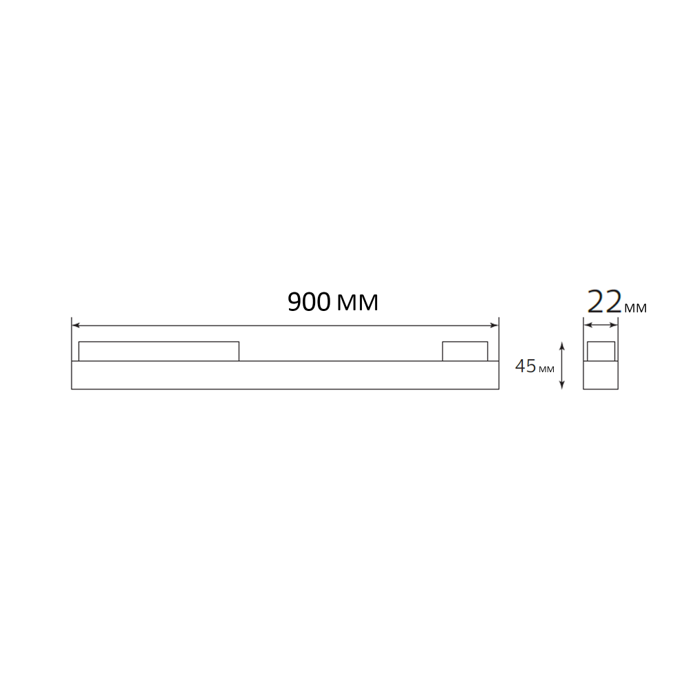 Світлодіодний LED світильник трековий лінійний магнітний 28W 4200K 3180Lm 48V DC чорний Світлодіодний LED світильник трековий лінійний магнітний 28W 4200K 3180Lm 48V DC чорний