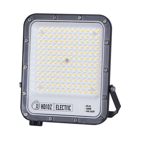 Світлодіодний LED прожектор 100W 3CCT 13000Lm IP65 чорний