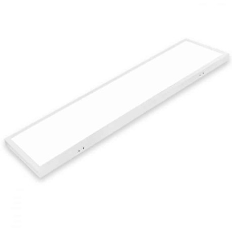 Світлодіодна LED панель 48W 6400K 4400Lm накладна 300x1200x38мм біла
