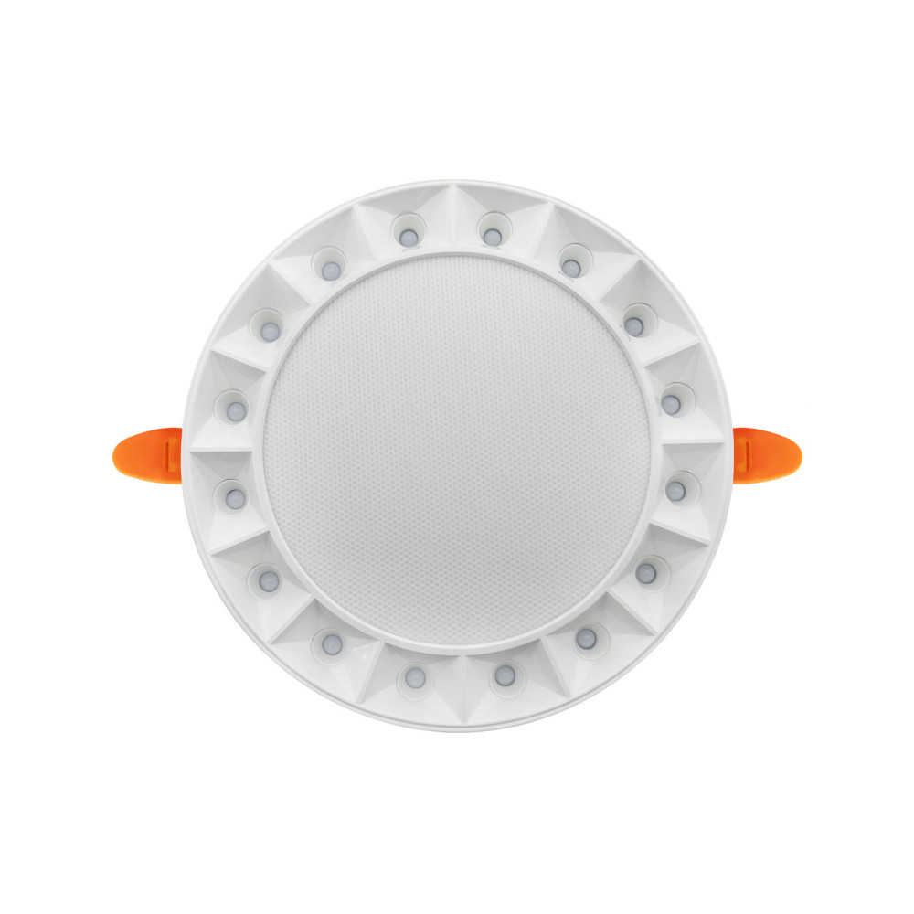 Світлодіодний LED світильник 5W 3000K-6500К 298Lm врізний d-100мм білий круглий