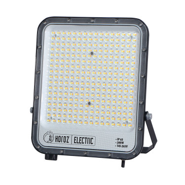 Світлодіодний LED прожектор 200W 3CCT 26000Lm IP65 чорний