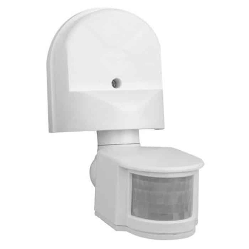Датчик руху 1000W 220-240V IP44 180° білий
