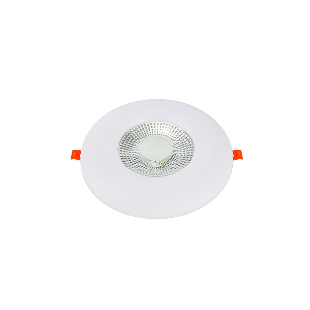 Світлодіодний LED світильник 36W 3000K-6500K 2880Lm врізний d-220 мм білий круглий