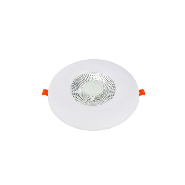 Світлодіодний LED світильник 36W 3000K-6500K 2880Lm врізний d-220 мм білий круглий